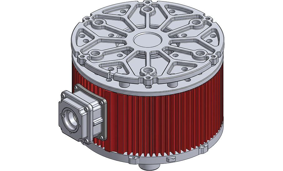 Axial flux motor